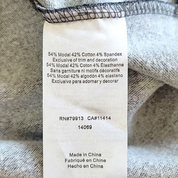 A PEA IN THE POD Maternity Long Sleeve Sweatshirt Top M No Mimosa Martini Merlot - Picture 9 of 10